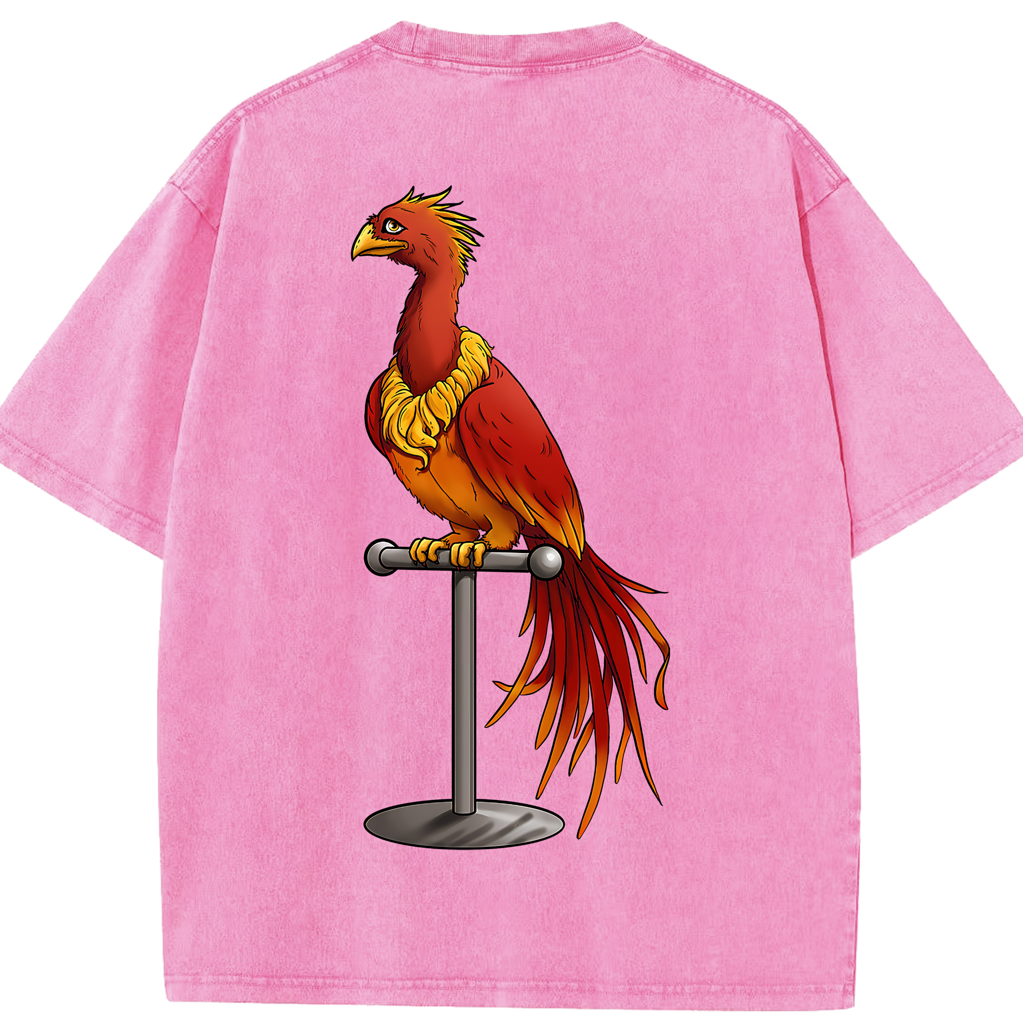 （画像用） Harry Potter ハリー・ポッターシリーズ 綿100% ヴィンテージ風 半袖Tシャツ（背面プリント）
